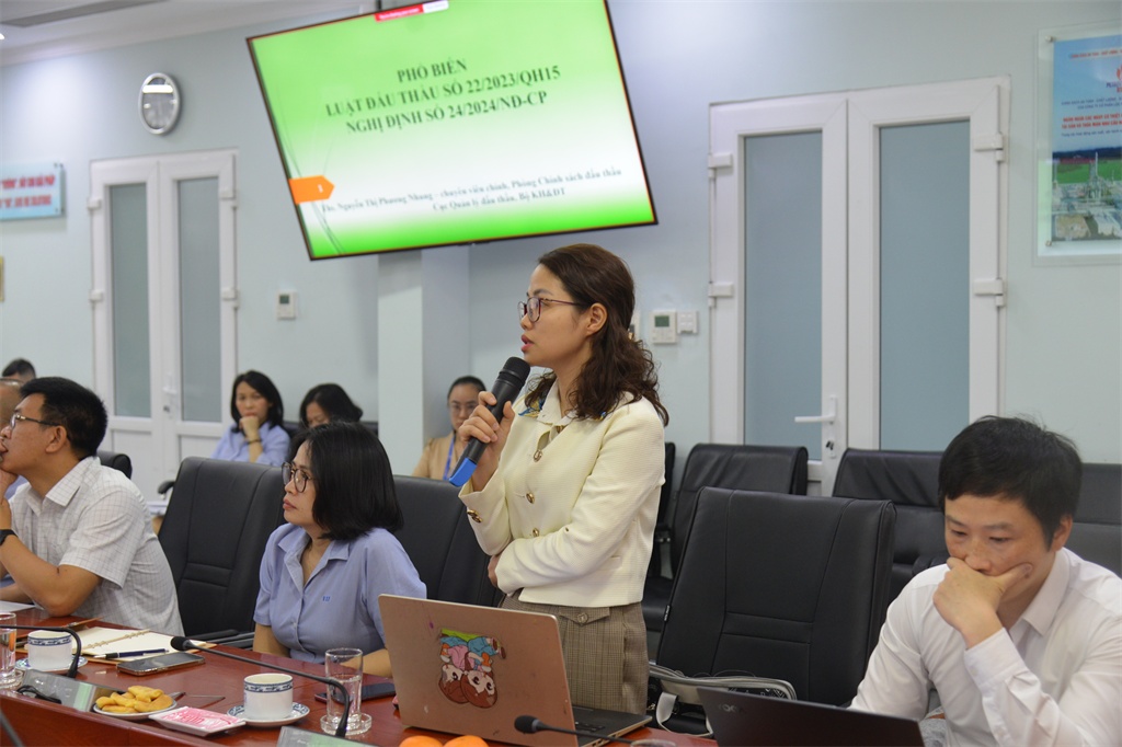 BSR tổ chức Hội thảo phổ biến luật Đấu thầu năm 2023 BSR tổ chức Hội thảo phổ biến luật Đấu thầu năm 2023