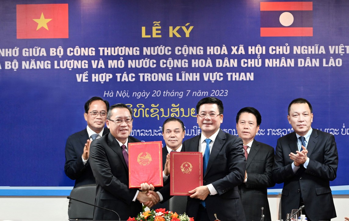 Điểm lại hợp tác Việt Nam - Lào về than đá trong năm 2023 Điểm lại hợp tác Việt Nam - Lào về than đá trong năm 2023