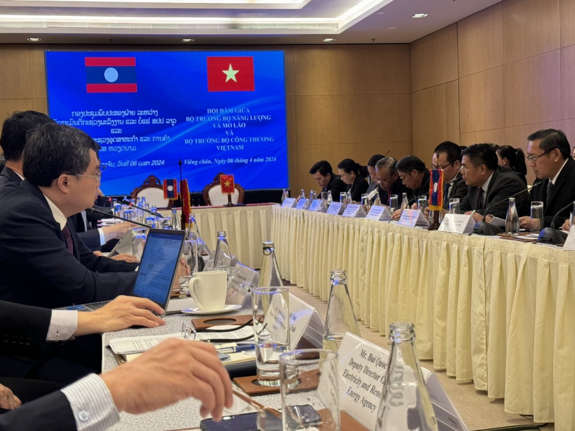 Năng lượng - trụ cột hợp tác quan trọng trong quan hệ Việt Nam và Lào