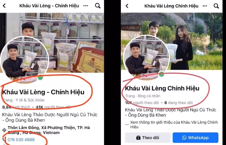 Sản phẩm OCOP Kháu Vài Lèng bị làm giả, bán tràn lan lên trên “chợ mạng”