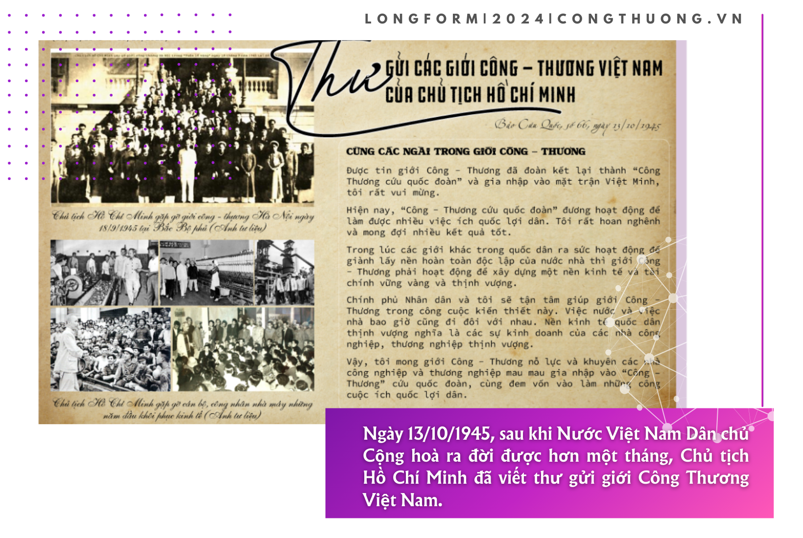 Longform | Bài 1: Tư tưởng Hồ Chí Minh và tầm quan trọng của doanh nghiệp Longform | Bài 1: Tư tưởng Hồ Chí Minh và tầm quan trọng của doanh nghiệp