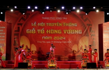 Thành phố Vũng Tàu khai mạc lễ Giỗ Tổ Hùng Vương