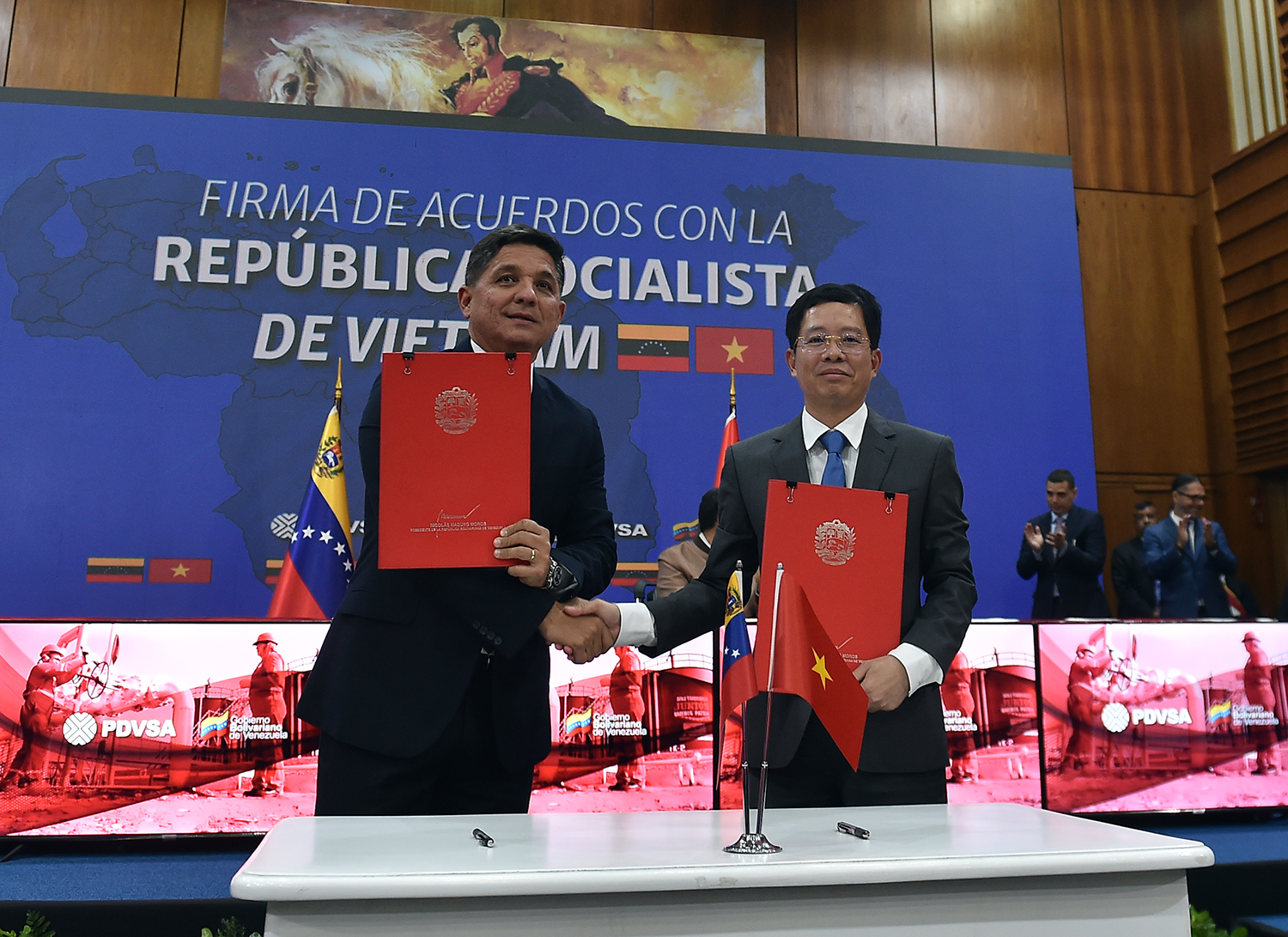 Venezuela coi Việt Nam là hình mẫu phát triển, cam kết tạo điều kiện tối đa cho nhà đầu tư Việt Nam- Ảnh 4. Venezuela coi Việt Nam là hình mẫu phát triển, cam kết tạo điều kiện tối đa cho nhà đầu tư Việt Nam- Ảnh 4.