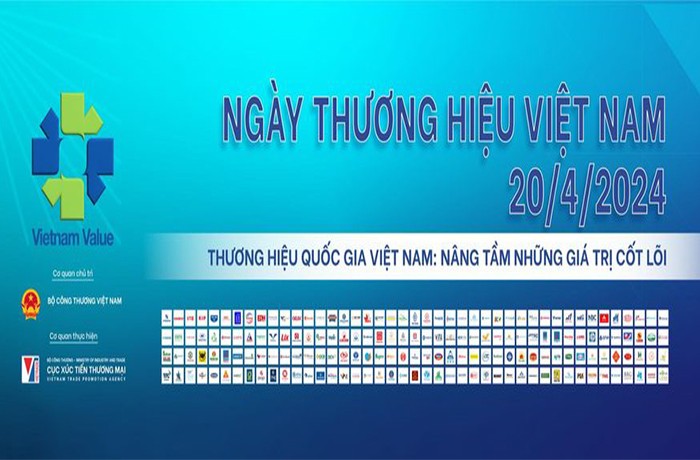 Tuần lễ Thương hiệu quốc gia Việt Nam năm 2024 từ ngày 15 - 21/4/2024 Tuần lễ Thương hiệu quốc gia Việt Nam năm 2024 từ ngày 15 - 21/4/2024