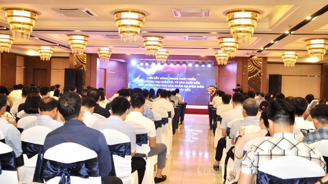 Hội nghị Thúc đẩy liên kết vùng trong phát triển thương mại điện tử tại Điện Biên và các tỉnh vùng Tây Bắc Hội nghị Thúc đẩy liên kết vùng trong phát triển thương mại điện tử tại Điện Biên và các tỉnh vùng Tây Bắc