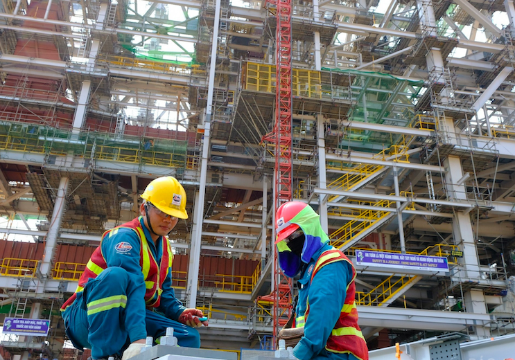 Dự án Nhiệt điện Quảng Trạch 1 đạt 56,76% Dự án Nhiệt điện Quảng Trạch 1 đạt 56,76%