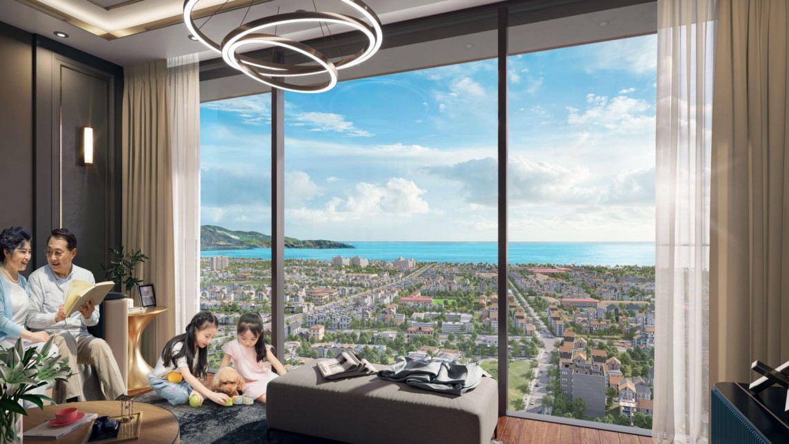 Dòng căn hộ UNI và ELA đa công năng, đa tiện ích hứa hẹn được giới đầu tư quan tâm. Ảnh phối cảnh minh họa Sun Property