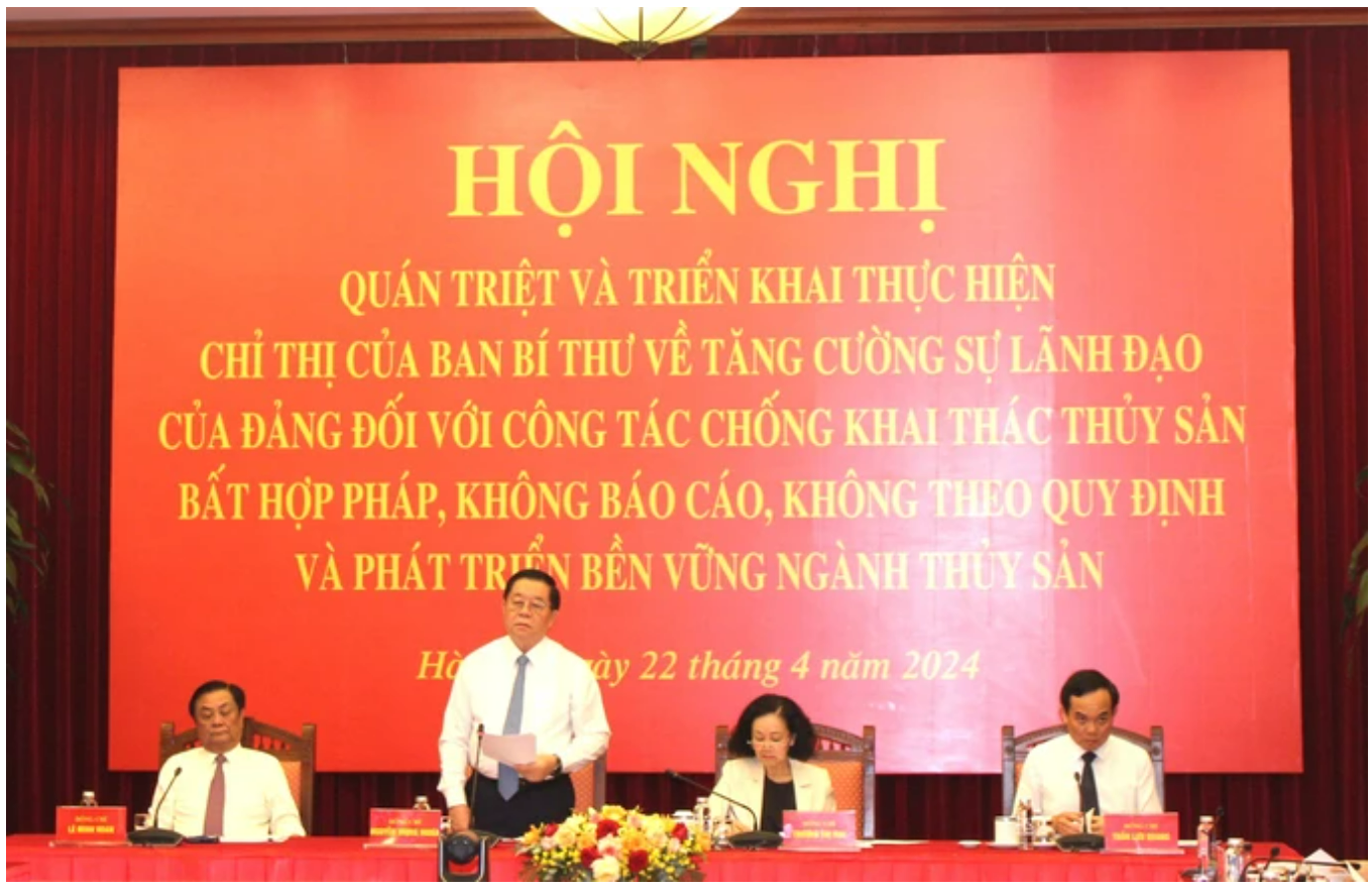 Quyết tâm gỡ cảnh báo ''thẻ vàng'' IUU trong năm 2024