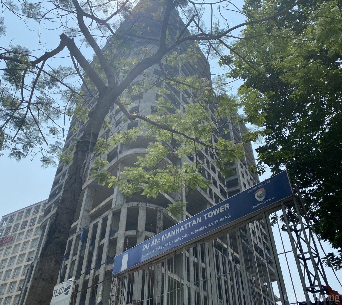 Cận cảnh dự án Thành An Tower vừa bị Bộ Quốc phòng khởi tố