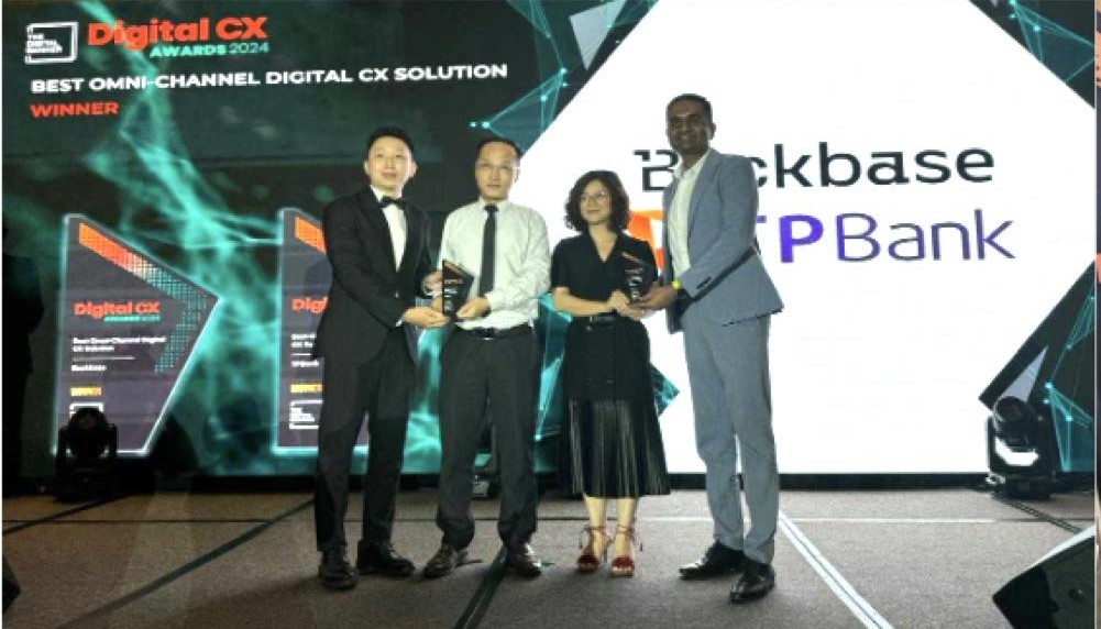 TPBank và Backbase được vinh danh tại The Digital CX Awards 2024