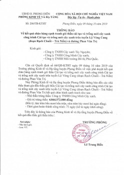 Khoảng tối đấu thầu cây xanh (Bài 3): Bộ đôi Công Minh thay nhau trúng thầu