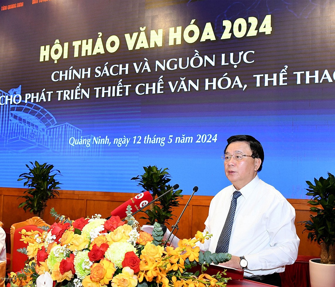 Hội thảo Văn hóa 2024 - Chính sách và nguồn lực cho phát triển thiết chế văn hóa, thể thao Hội thảo Văn hóa 2024 - Chính sách và nguồn lực cho phát triển thiết chế văn hóa, thể thao