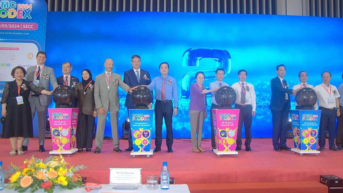 TP. Hồ Chí Minh: Hơn 400 doanh nghiệp tham gia Triển lãm quốc tế ngành lương thực thực phẩm