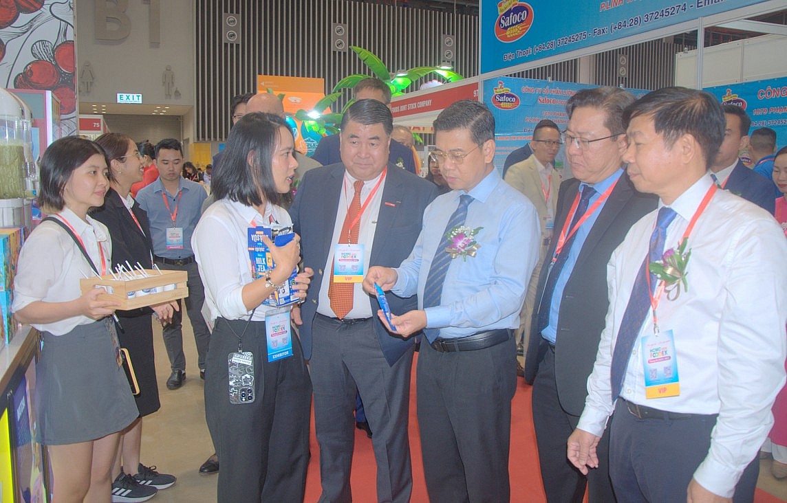 TP. Hồ Chí Minh: Hơn 400 doanh nghiệp tham gia Triển lãm quốc tế ngành lương thực thực phẩm