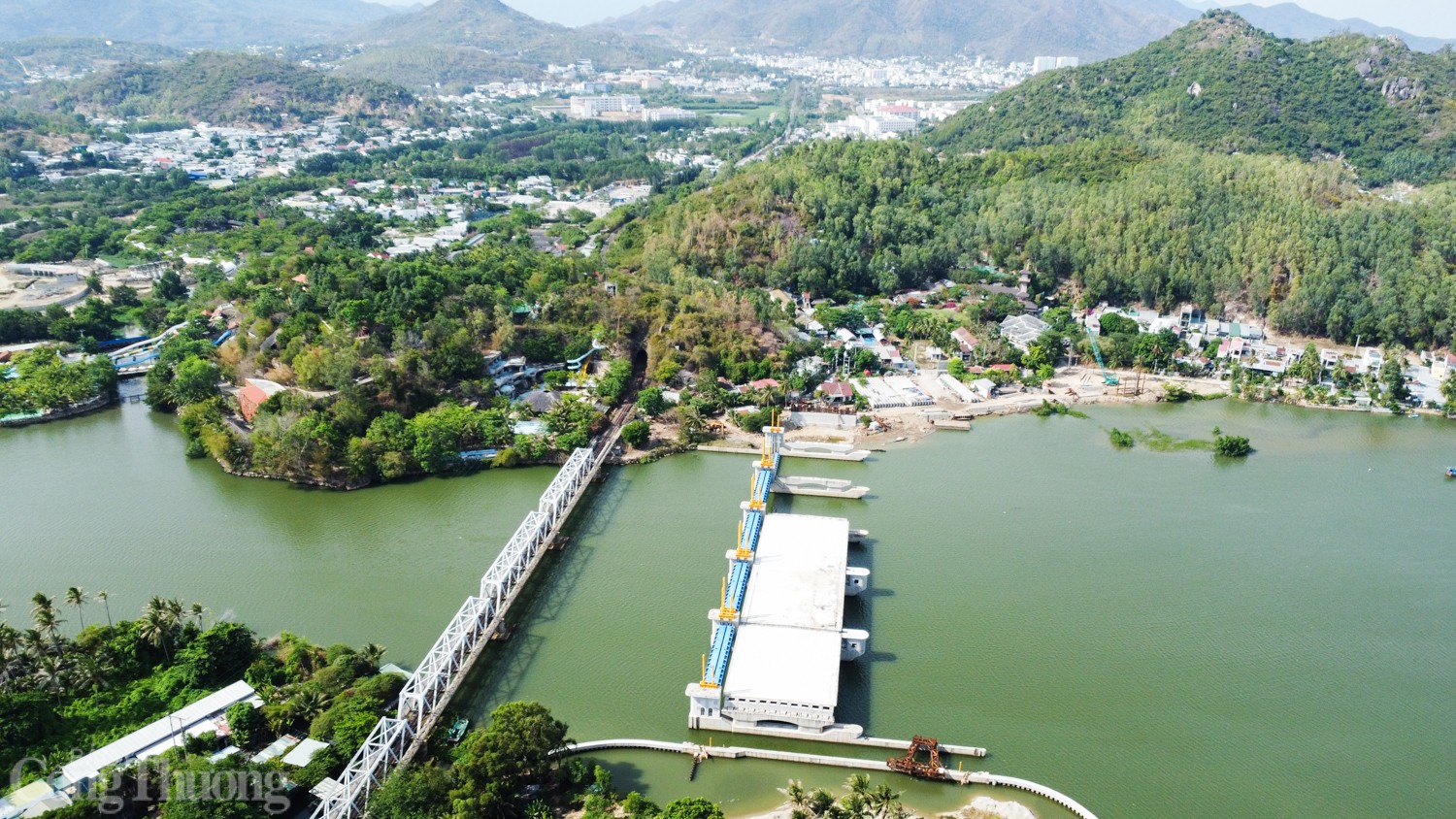 Hiện trạng dự án đập ngăn mặn ở Nha Trang chậm tiến độ nhiều năm