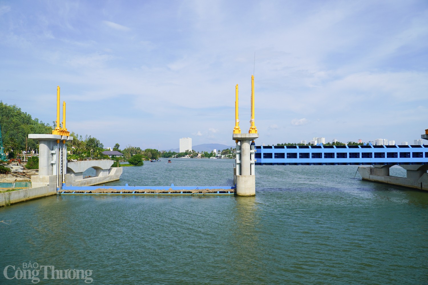 Hiện trạng dự án đập ngăn mặn ở Nha Trang chậm tiến độ nhiều năm