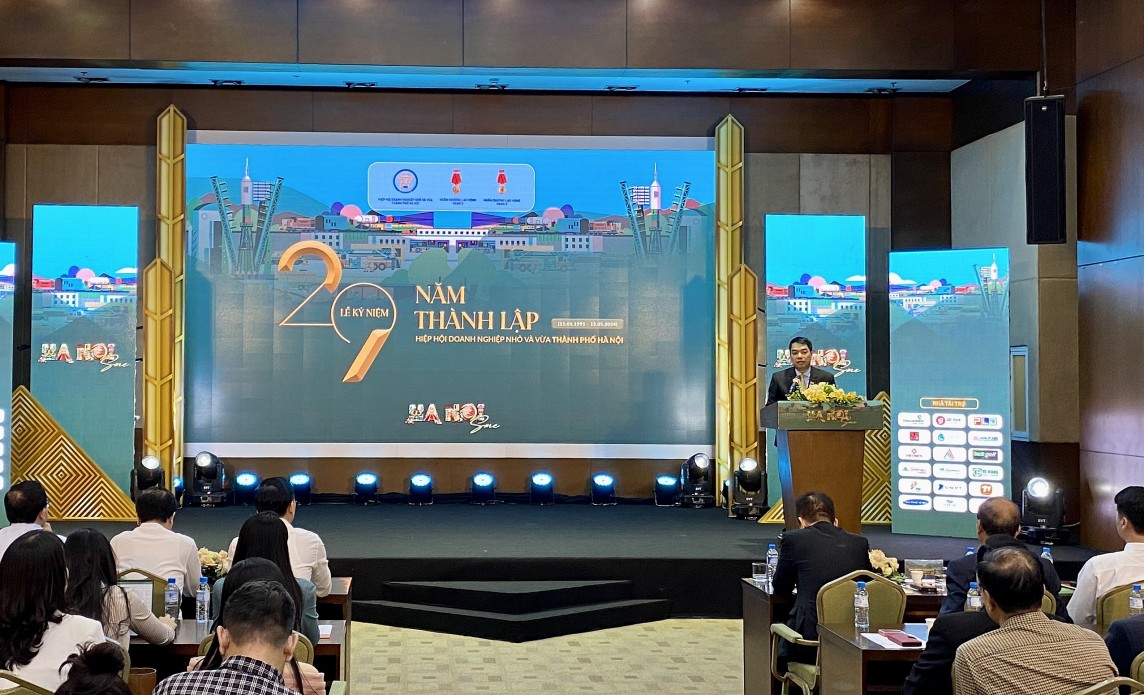 Hiệp hội doanh nghiệp nhỏ và vừa thành phố Hà Nội kỷ niệm 29 năm thành lập Hiệp hội doanh nghiệp nhỏ và vừa thành phố Hà Nội kỷ niệm 29 năm thành lập