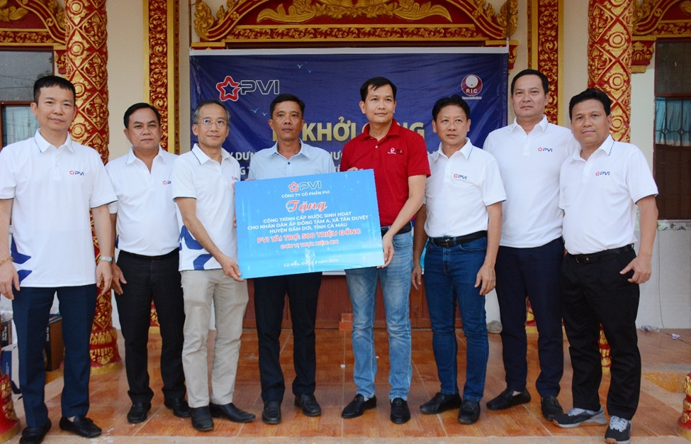 Khởi công Dự án “Công trình cấp nước sinh hoạt cho người dân