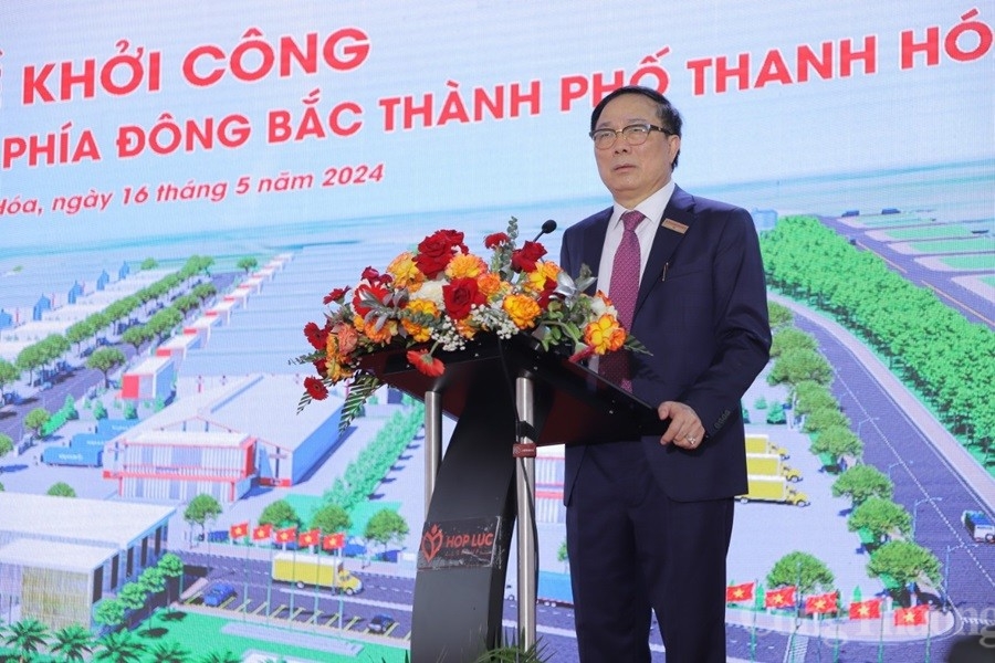 Khởi công cụm công nghiệp phía Đông Bắc thành phố Thanh Hóa với tổng mức đầu tư 156 tỷ đồng Khởi công cụm công nghiệp phía Đông Bắc thành phố Thanh Hóa với tổng mức đầu tư 156 tỷ đồng