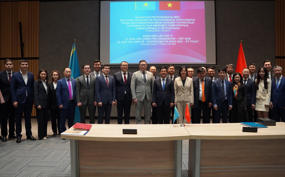 Khóa họp lần thứ 11 UBLCP Việt Nam-Kazakhstan về hợp tác kinh tế - thương mại Khóa họp lần thứ 11 UBLCP Việt Nam-Kazakhstan về hợp tác kinh tế - thương mại