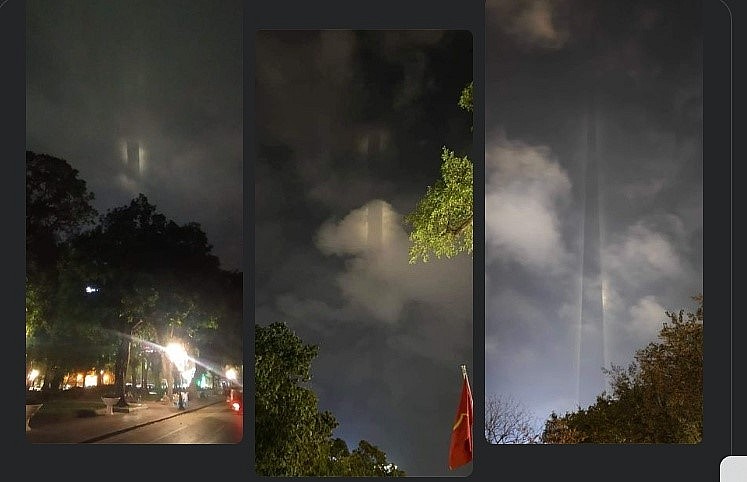 Những hiện tượng “lạ” từng xuất hiện trên bầu trời Hà Nội Những hiện tượng “lạ” từng xuất hiện trên bầu trời Hà Nội