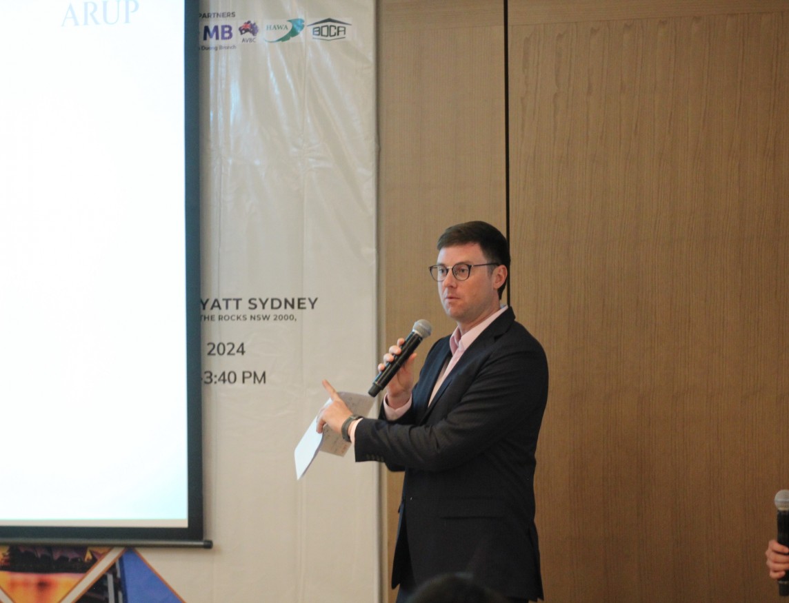 Vietnam - Australia Construction Materials Export and Real Estate Cooperation Forum 2024 was a great success