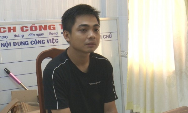 Đối tượng Lê Phúc Thịnh tại Cơ quan Công an - (Ảnh: Công an tỉnh Bạc Liêu). Đối tượng Lê Phúc Thịnh tại Cơ quan Công an - (Ảnh: Công an tỉnh Bạc Liêu).