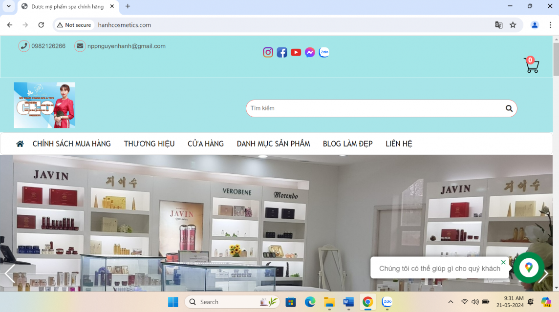 Thái Bình: Phát hiện cơ sở kinh doanh mỹ phẩm không thông báo website bán hàng theo quy định Thái Bình: Phát hiện cơ sở kinh doanh mỹ phẩm không thông báo website bán hàng theo quy định