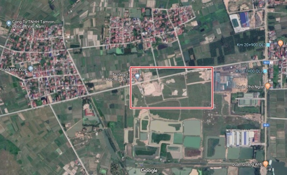 Hà Nội tìm chủ đầu tư mới cho Cụm công nghiệp Mai Đình