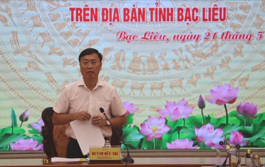 Ông Huỳnh Hữu Trí - Phó Chủ tịch UBND tỉnh Bạc Liêui Ông Huỳnh Hữu Trí - Phó Chủ tịch UBND tỉnh Bạc Liêui