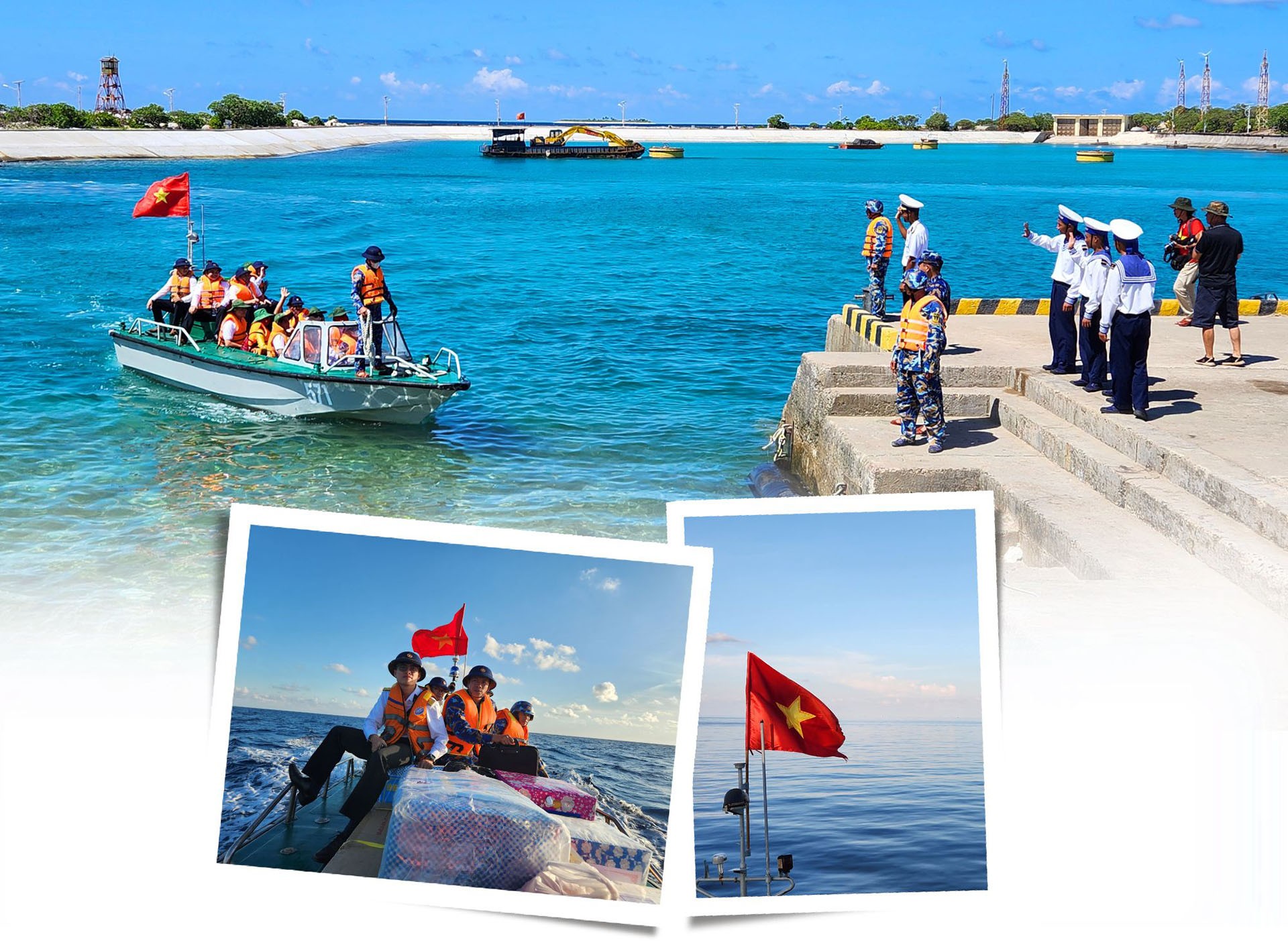 Lửa trong bão biển Trường Sa - Bài 2: Chuẩn đô đốc và ký ức siêu bão Linda 1997 Lửa trong bão biển Trường Sa - Bài 2: Chuẩn đô đốc và ký ức siêu bão Linda 1997