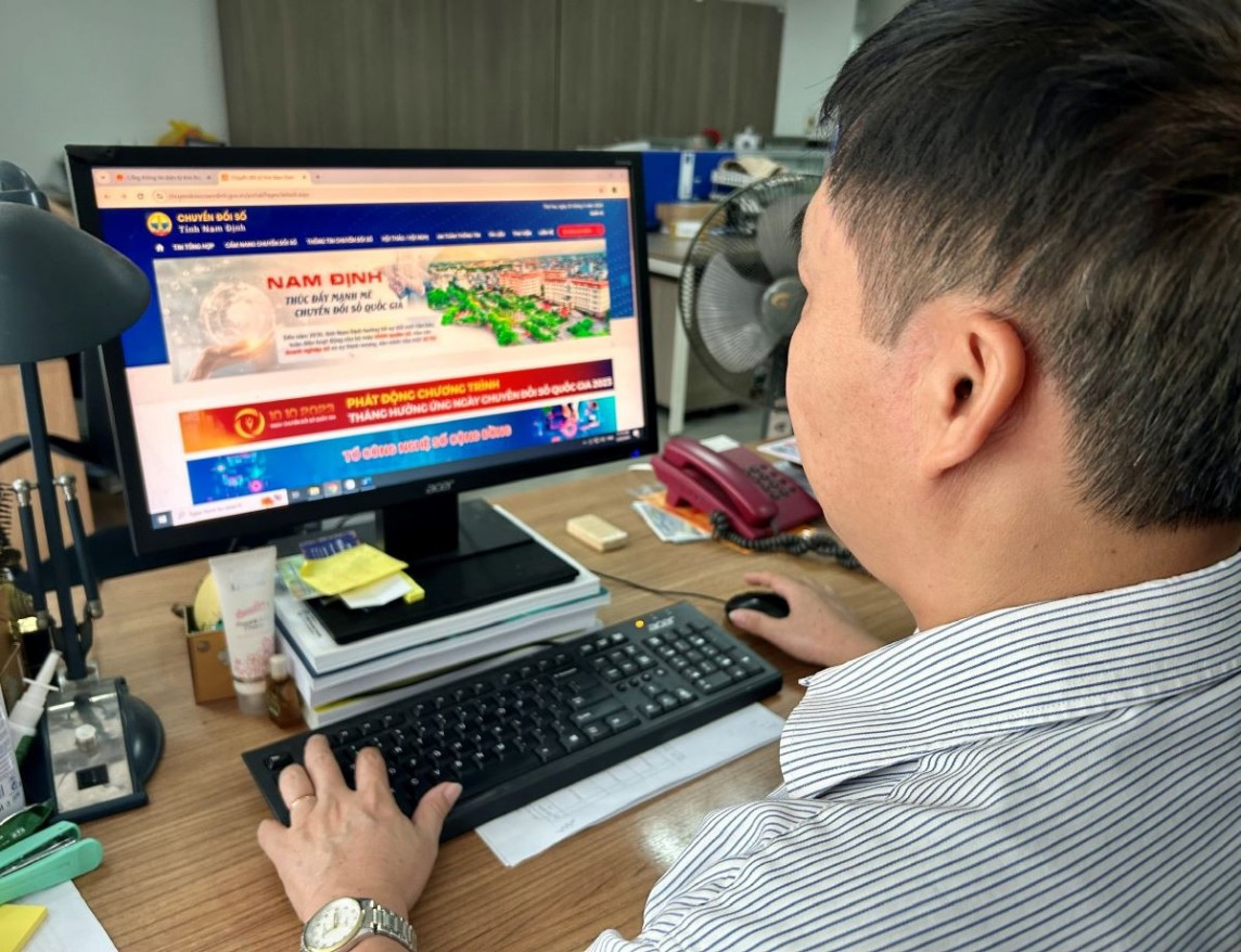 Chuyển đổi số nông thôn mới của Nam Định Chuyển đổi số nông thôn mới của Nam Định