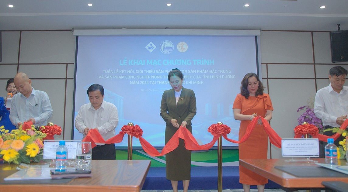 Khai mạc Tuần lễ giới thiệu các sản phẩm OCOP, đặc trưng Bình Dương tại TP. Hồ Chí Minh