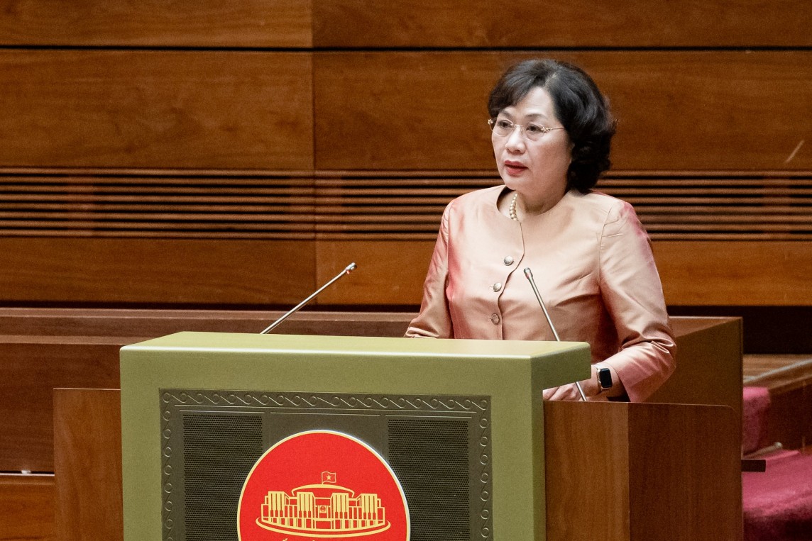 Thống đốc Ngân hàng Nhà nước Việt Nam Nguyễn Thị Hồng giải trình, làm rõ ý kiến đại biểu Quốc hội nêu Thống đốc Ngân hàng Nhà nước Việt Nam Nguyễn Thị Hồng giải trình, làm rõ ý kiến đại biểu Quốc hội nêu