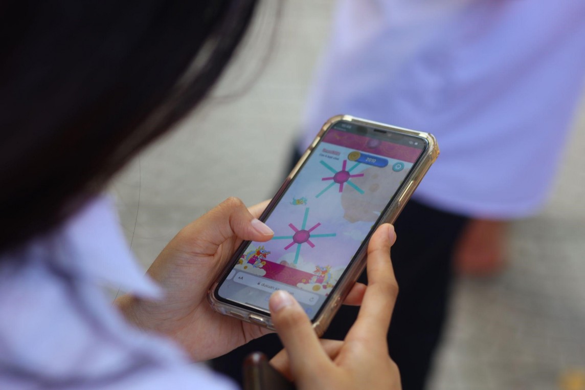 Hoạt động chơi game nhận quà Hoạt động chơi game nhận quà