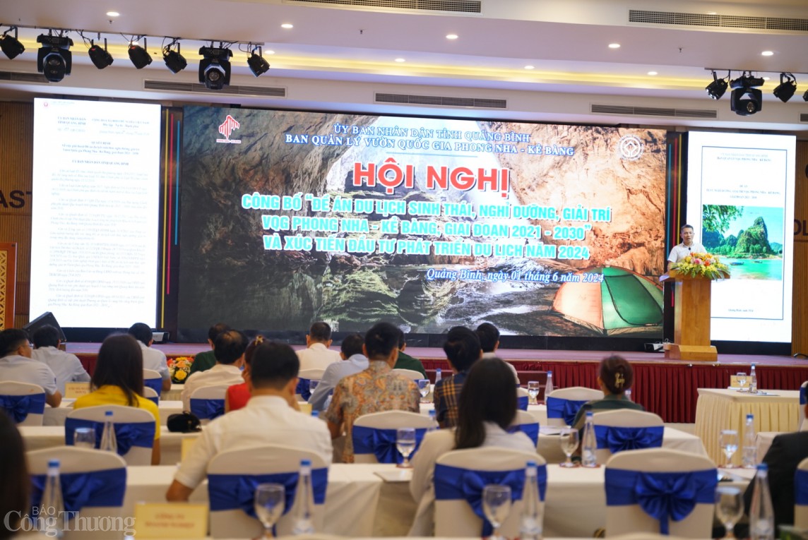 undefined Công bố Đề án Du lịch sinh thái nghỉ dưỡng giải trí Vườn quốc gia Phong Nha Kẻ Bàng
