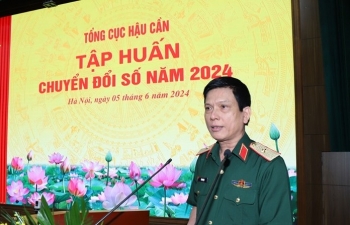 Bộ Quốc phòng: Tổ chức Tập huấn chuyển đổi số tại Tổng cục Hậu cần