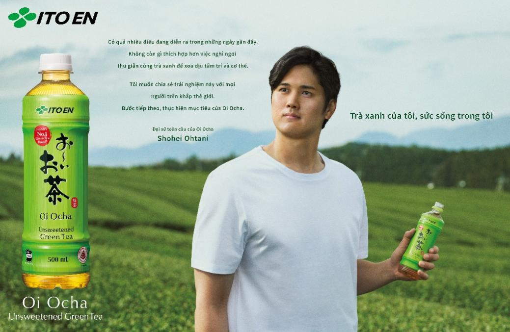 Cầu thủ bóng chày Shohei Ohtani được bổ nhiệm làm Đại sứ toàn cầu nước giải khát “Oi Ocha” Cầu thủ bóng chày Shohei Ohtani được bổ nhiệm làm Đại sứ toàn cầu nước giải khát “Oi Ocha”
