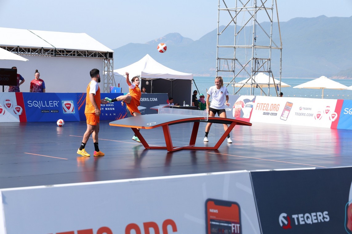 Khai mạc Giải Teqball Thế giới 2024 tại Bình Định Khai mạc Giải Teqball Thế giới 2024 tại Bình Định