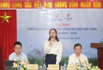 Petrovietnam: Trồng cây xanh là giải pháp quan trọng trong chuyển dịch năng lượng