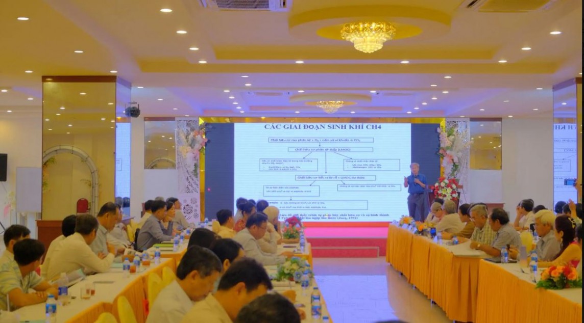 Quang cảnh Giải pháp và cơ hội giảm khí thải nhà kính từ đề án 1 triệu héc-ta lúa chất lượng cao vùng Đồng bằng sông Cửu Long” diẽn ra tại Quang cảnh Giải pháp và cơ hội giảm khí thải nhà kính từ đề án 1 triệu héc-ta lúa chất lượng cao vùng Đồng bằng sông Cửu Long” diẽn ra tại