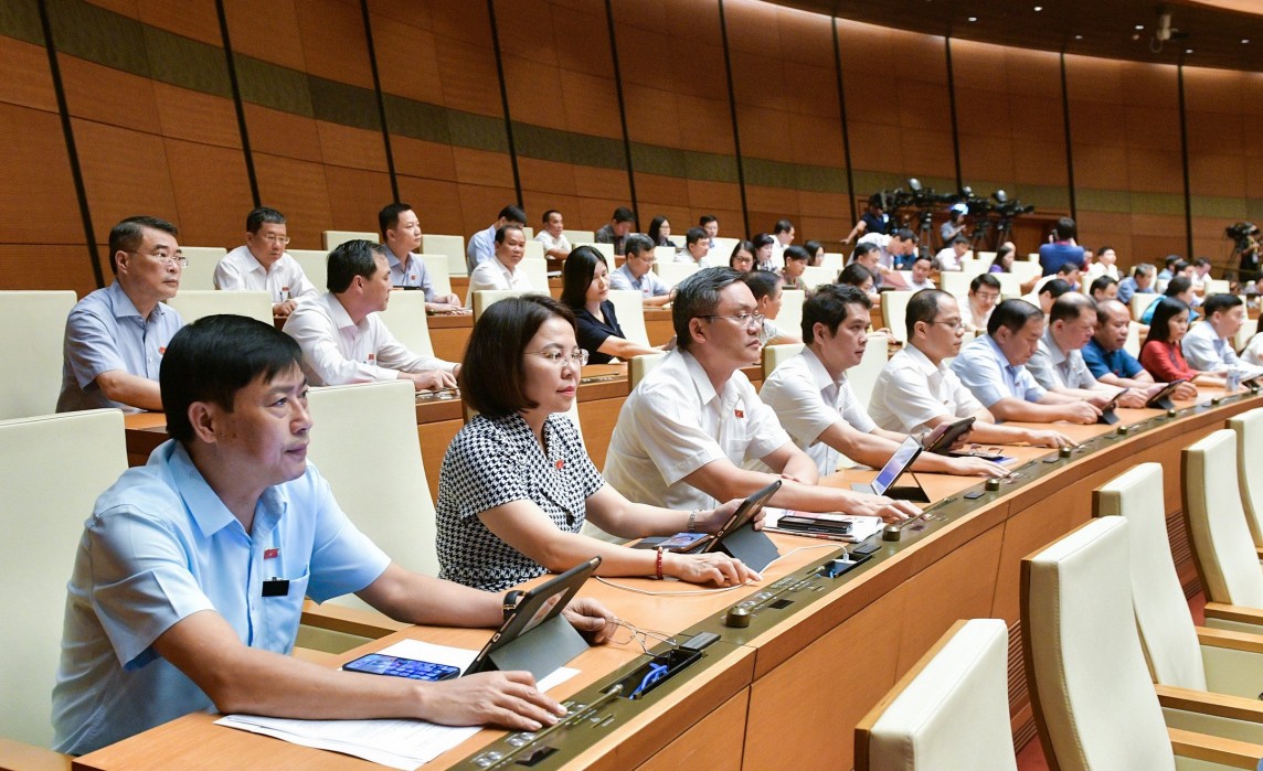 Quốc hội đã biểu quyết thông qua Nghị quyết về Chương trình giám sát của Quốc hội năm 2025 Quốc hội đã biểu quyết thông qua Nghị quyết về Chương trình giám sát của Quốc hội năm 2025