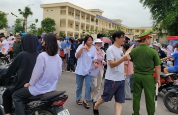 Hôm nay, 106.000 thí sinh thi môn cuối cùng vào lớp 10 khối công lập Hà Nội