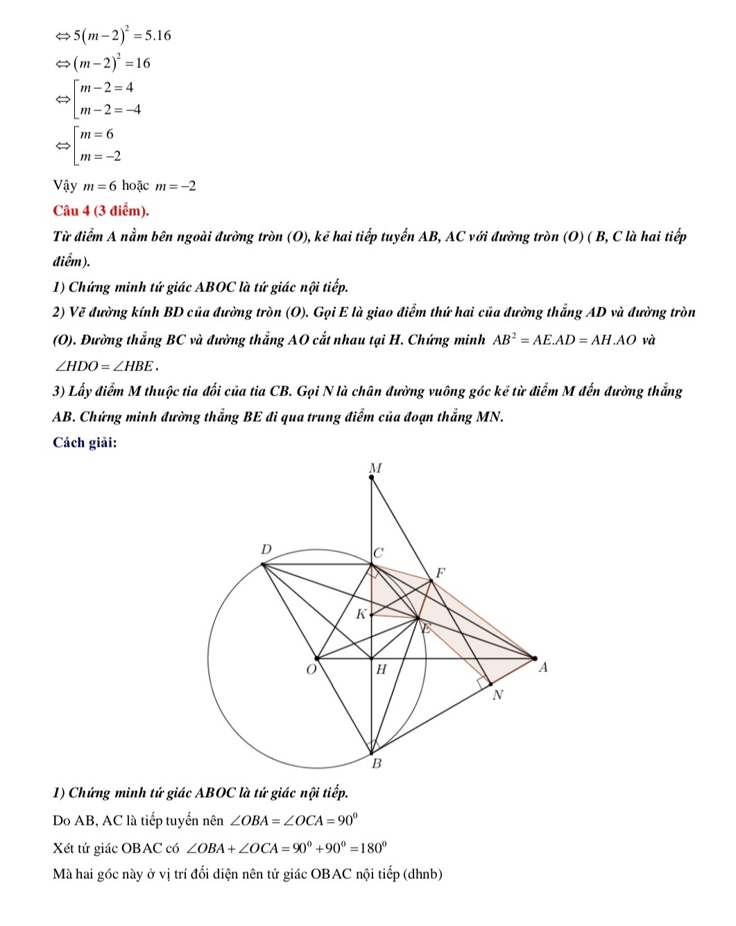 Chi tiết đề thi và gợi ý đáp án môn Toán vào lớp 10 ở Hà Nội