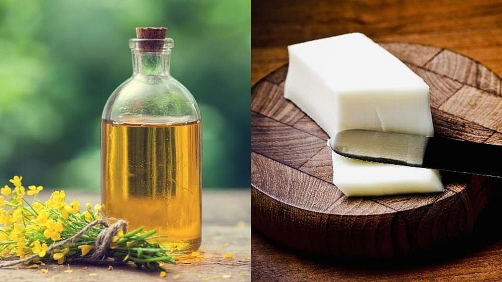Dầu thực vật và mỡ động vật là những loại chất béo trong bữa ăn hàng ngày.  Dầu thực vật và mỡ động vật là những loại chất béo trong bữa ăn hàng ngày.