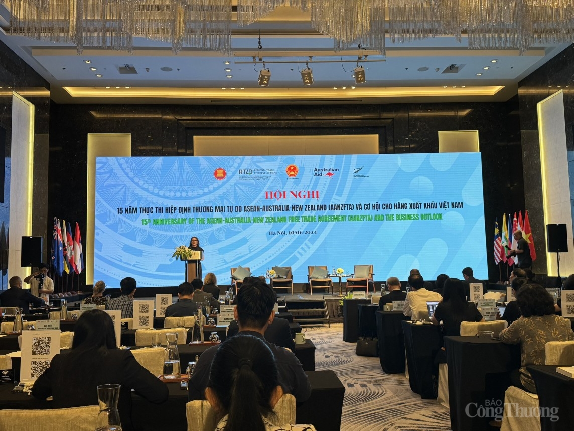 Hiệp định AANZFTA được nâng cấp, cơ hội cho hàng xuất khẩu Việt Nam