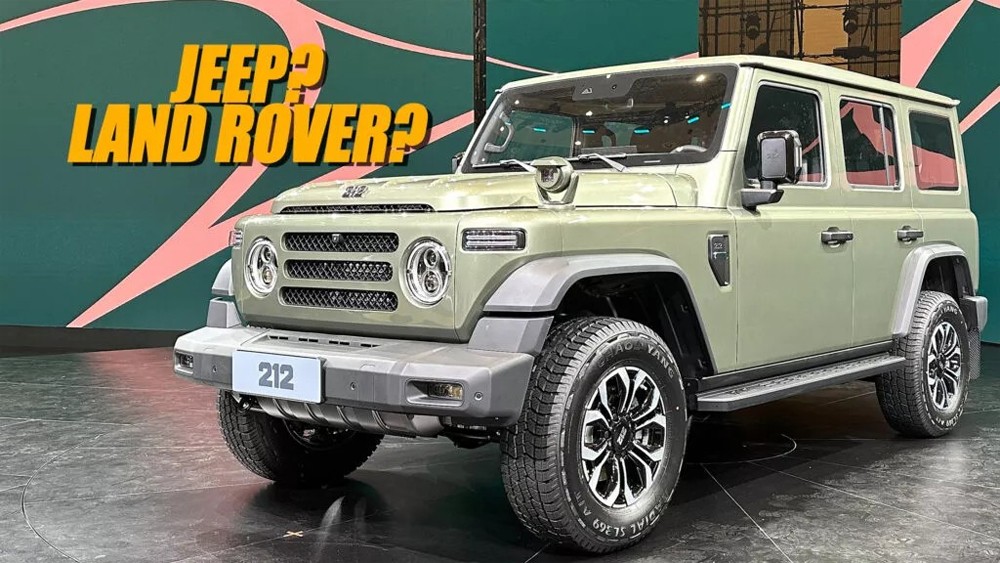 "Quái thú" địa hình mới từ Trung Quốc: BAW 212 thách thức Jeep và Land Rover "Quái thú" địa hình mới từ Trung Quốc: BAW 212 thách thức Jeep và Land Rover