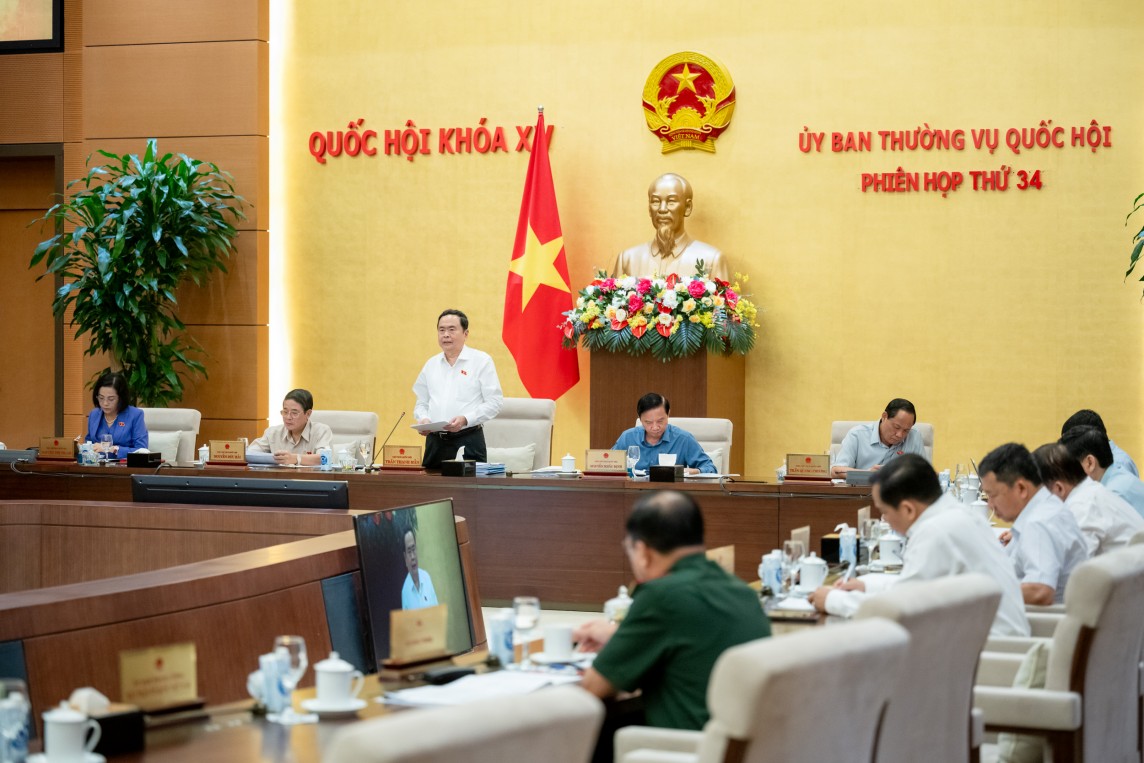 Khai mạc Phiên họp thứ 34 của Ủy ban Thường vụ Quốc hội Khai mạc Phiên họp thứ 34 của Ủy ban Thường vụ Quốc hội