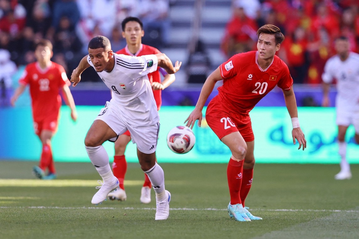 Trận Việt Nam và Iraq diễn ra lúc 01h00 ngày 12/6 thuộc Vòng loại World Cup 2026