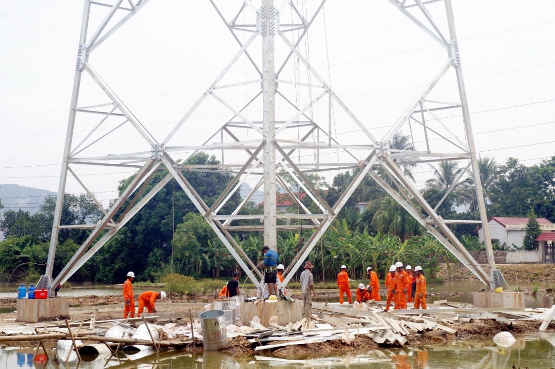 Dự án đường dây 500kV mạch 3 - Vinh dự và trách nhiệm Dự án đường dây 500kV mạch 3 - Vinh dự và trách nhiệm